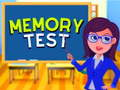 Lojë Testi i memories në internet