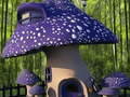 Lojë Mushroom Funny Houses Puzzle në internet