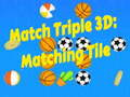 Lojë Përputhni Triple 3D: Plakat e Ndeshura në internet