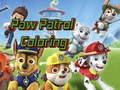 Lojë Ngjyrosja e Paw Patrol në internet