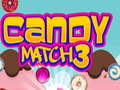 Lojë Candy Match 3 në internet