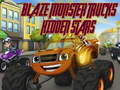 Lojë Yjet e Fshehura në Blaze Monster Trucks në internet