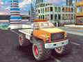 Lojë Monster Truck Stunts Garazhi i Jeepit falas në internet