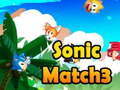 Lojë Sonic Match3 në internet