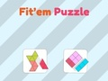 Lojë Puzzle Fit'em në internet
