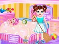 Lojë Pastrimi i shtëpisë së çrregullt të Baby Taylor  në internet