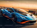 Lojë Pazlli Lamborghini Huracan STO në internet