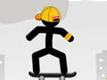 Lojë Skater Stickman në internet