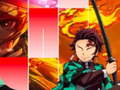 Lojë Anime Kimetsu no Demon Slayer Pllakat Piano në internet