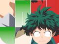 Lojë Akademia e Heronjve Boku Anime Manga Loja me Flakë Piano në internet