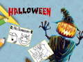 Lojë Libri i Ngjyrave Halloween në internet