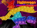 Lojë Halloween Pop It Puzzles në internet