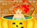 Lojë Dush i Halloween për Foshnjën në internet