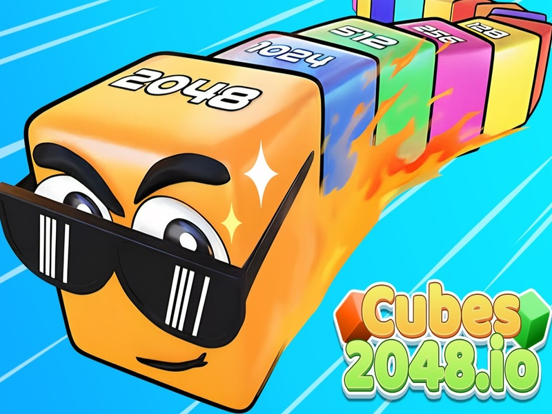 Lojë Kubet 2048. io në internet