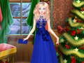 Lojë Elsa Frozen: Veshje Krishtlindjeje në internet