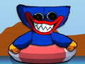 Lojë Huggy Wuggy Surf në internet