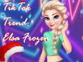 Lojë Trendi TikTok: Elsa e Akullt në internet