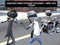Lojë Krimi Maqë: Stickman i çuditshëm Litar Vice Vegas në internet