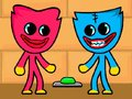 Lojë Kissy Missy dhe Huggy Wuggy në internet
