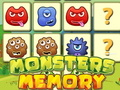 Lojë Memoria e Monsters në internet