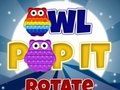 Lojë Sova Pop It Rrotullo në internet
