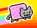 Lojë Nyan Macja Flappy në internet