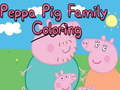Lojë Ngjyrosja e Familjes Peppa Pig në internet