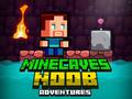 Lojë Adventure Noob në Shpellat në internet