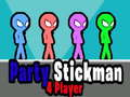 Lojë Partia Stickman 4 Lojtarë në internet