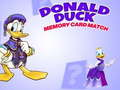 Lojë Lojë kujtese me Donald Duck në internet