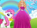Lojë Barbie dhe Veshja e Ponit në internet