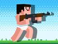 Lojë Noob Rush përballë Pro Monsters në internet