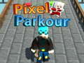Lojë Parkour Pixel në internet