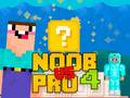 Lojë Noob kundër Pro 4 Blloku i Fatit në internet