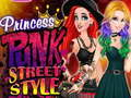 Lojë Konkurs për Stilin e Rrugës së Princeseve Punk në internet