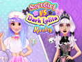 Lojë Vajza e butë vs Rivaliteti Lolita e errët në internet