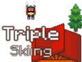 Lojë Skijim Trikad 2D në internet