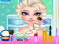 Lojë Elsa: Dekorimi i Fustanit dhe Makeup në internet