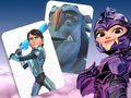Lojë Ndeshja e kartës së Trollhunters Rise of The Titans  në internet