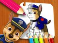 Lojë Librat e Ngjyrave PAW Patrol në internet