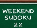 Lojë Sudoku Weekend 22 në internet