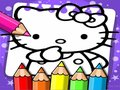 Lojë Libri i Ngjitjeve Hello Kitty në internet