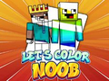 Lojë Le të ngjyrosim Noob në internet