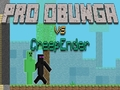Lojë Pro Obunga kundër CreepEnder në internet