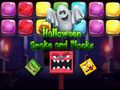 Lojë Gjarpëri dhe Blloqe Halloween në internet
