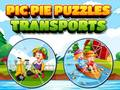 Lojë Puzzles Transporti Imazhesh në internet
