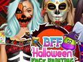 Lojë BFF Pikturimi i Fytyrës së Halloween në internet