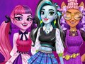 Lojë Shkolla e mesme Princesha Monster Mash  në internet