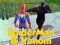 Lojë Njeriu-merimange dhe Venom në internet