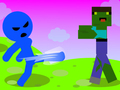 Lojë Shpëtimi i Stickman nga Zombie në internet